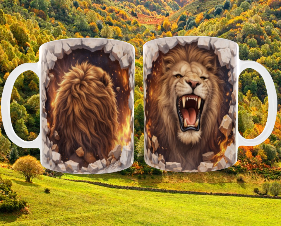 Tazas personalizadas frontal o envolvente