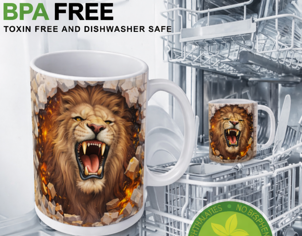 Tazas personalizadas apta para lavavajillas